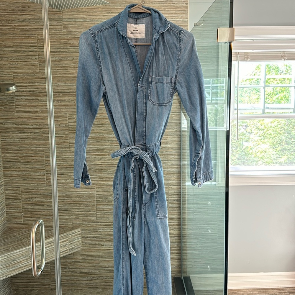 Denim jumpsuit
